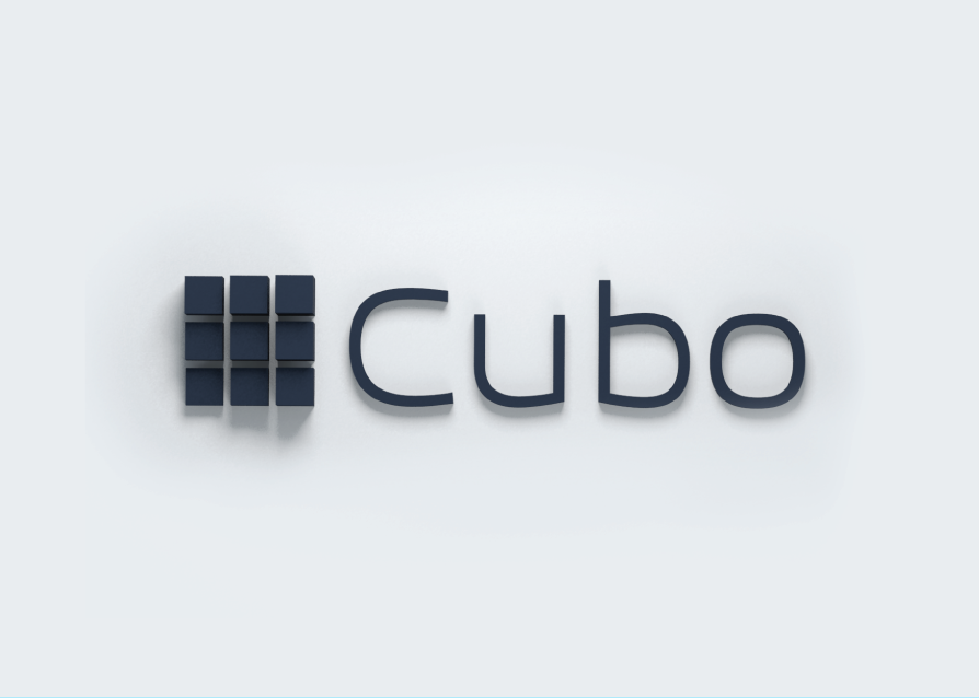 3Д логотип Cubo