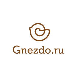 Разработка логотипа Gnezdo.ru